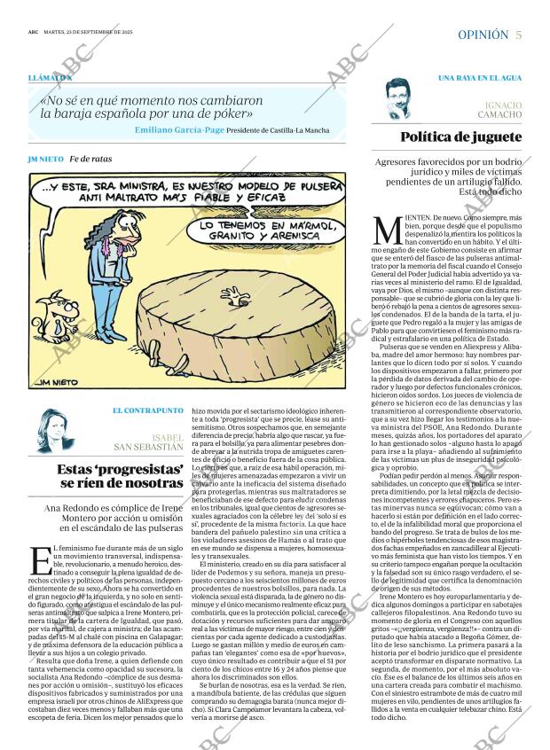 ABC MADRID 23-09-2025 página 5