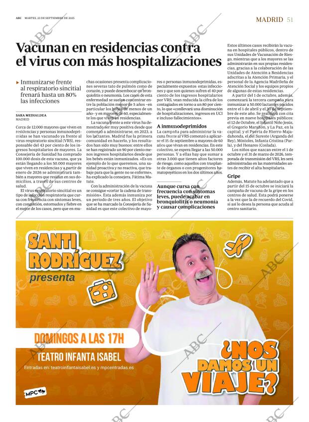 ABC MADRID 23-09-2025 página 51