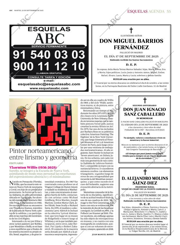 ABC MADRID 23-09-2025 página 55