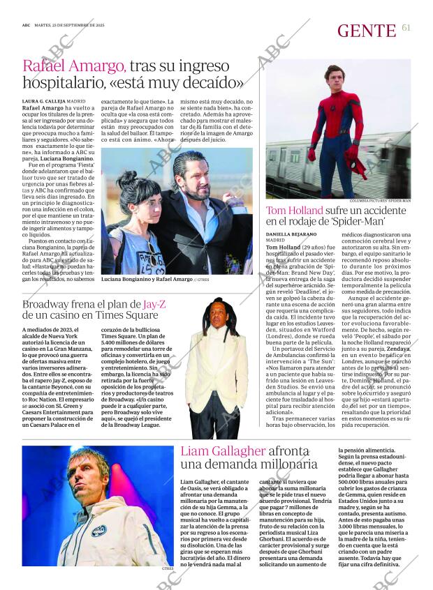 ABC MADRID 23-09-2025 página 61