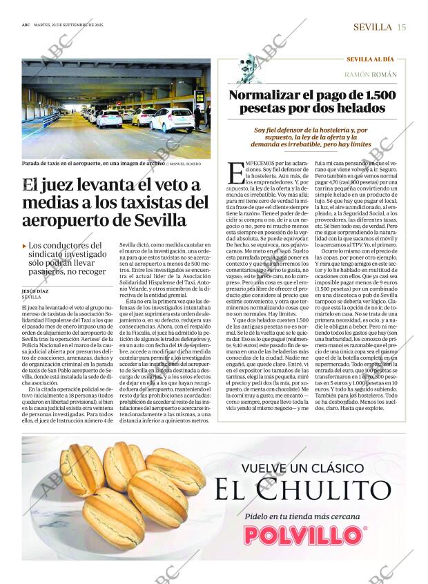 ABC SEVILLA 23-09-2025 página 15