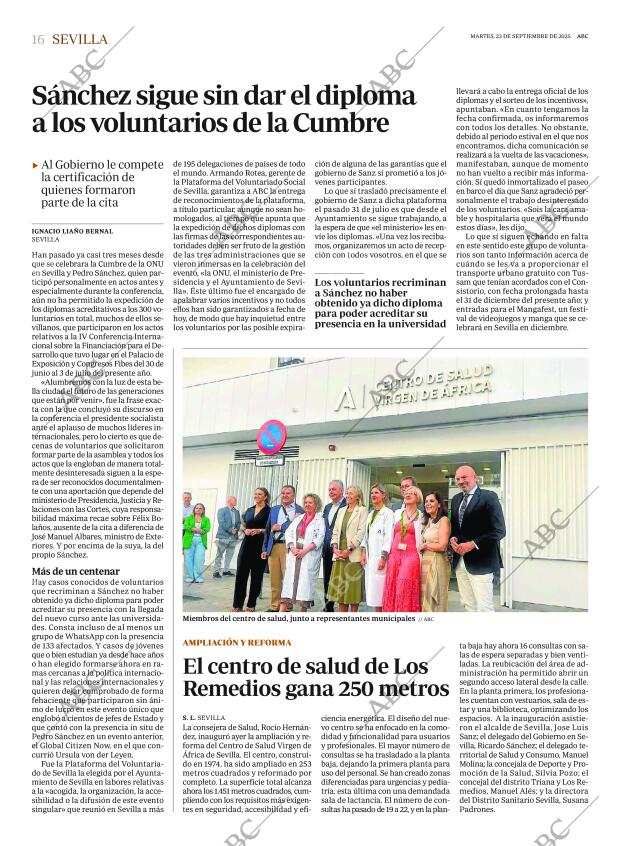 ABC SEVILLA 23-09-2025 página 16