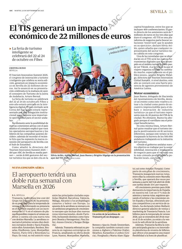 ABC SEVILLA 23-09-2025 página 21