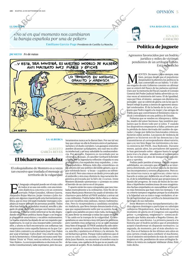 ABC SEVILLA 23-09-2025 página 5