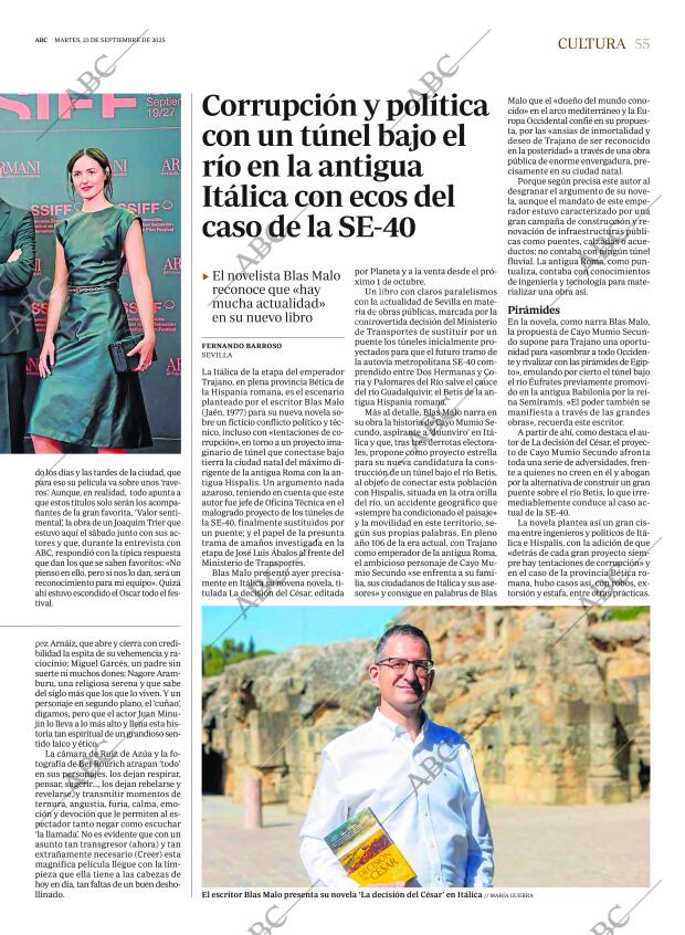 ABC SEVILLA 23-09-2025 página 55