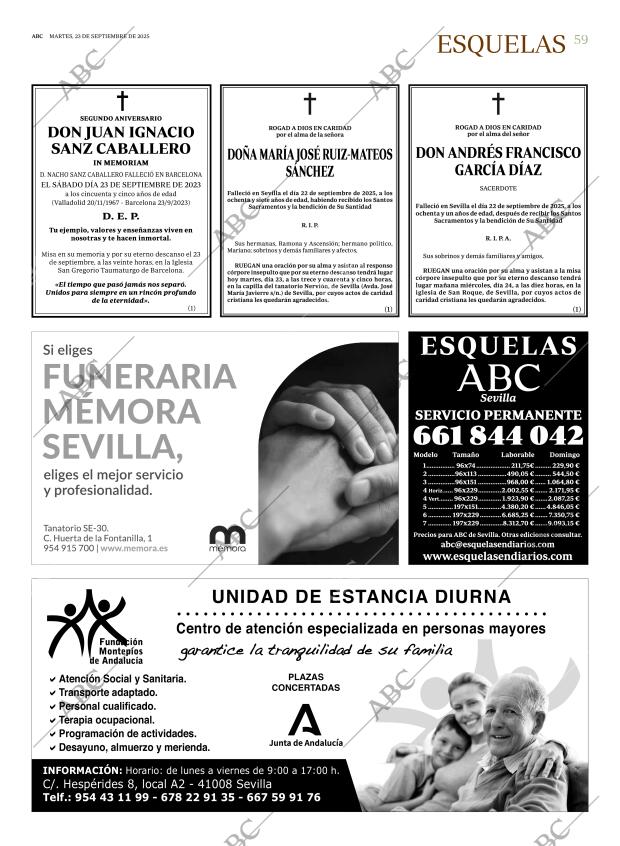 ABC SEVILLA 23-09-2025 página 59