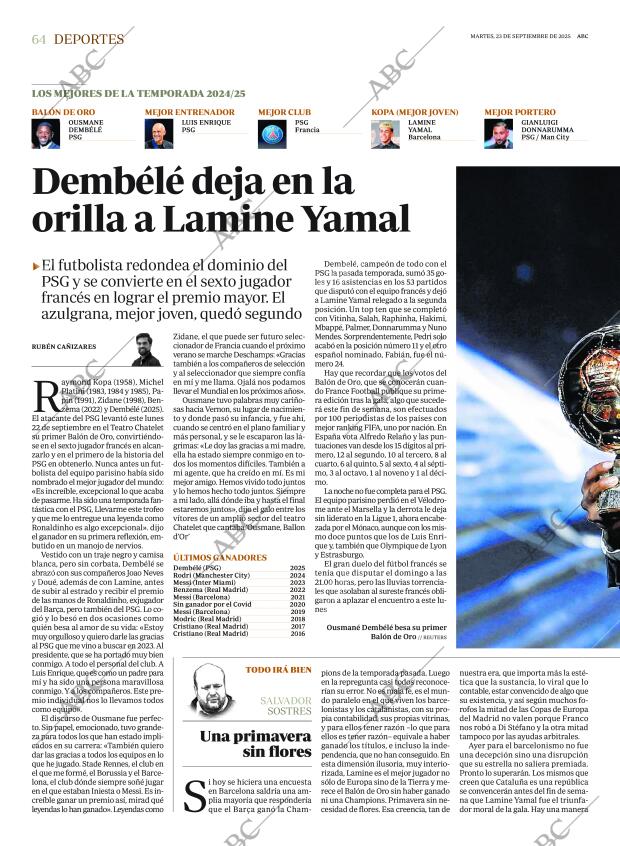 ABC SEVILLA 23-09-2025 página 64