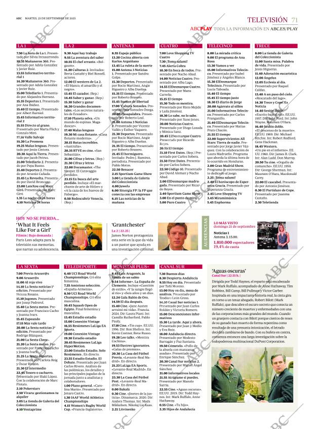 ABC SEVILLA 23-09-2025 página 71
