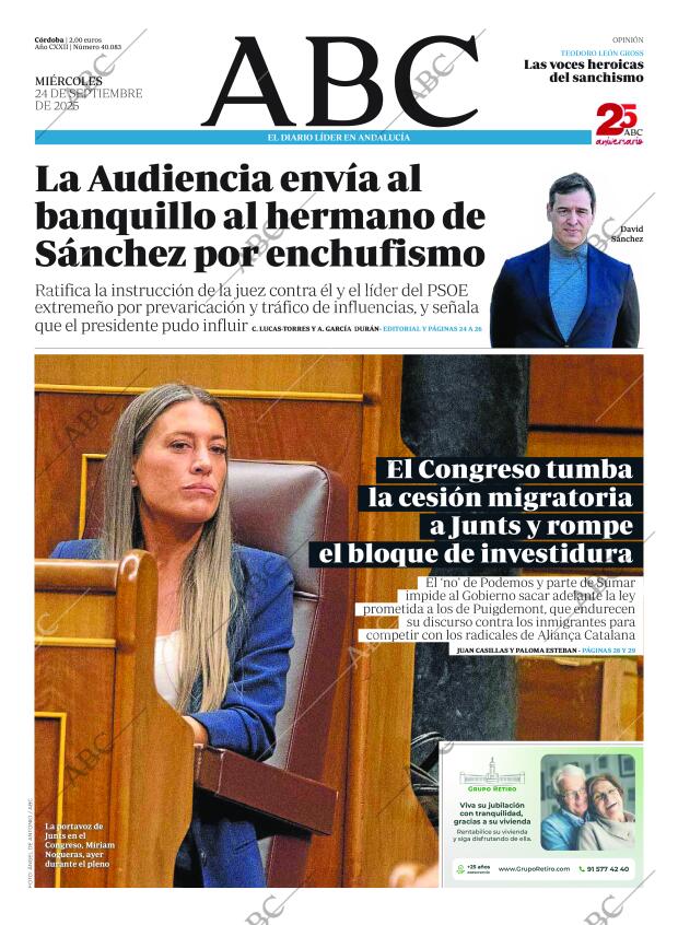 ABC CORDOBA 24-09-2025 página 1