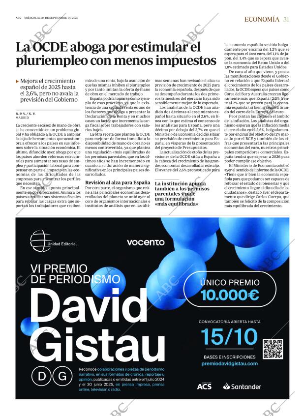 ABC MADRID 24-09-2025 página 31