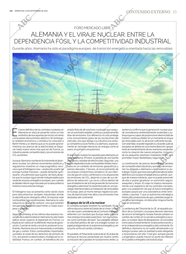 ABC MADRID 24-09-2025 página 33
