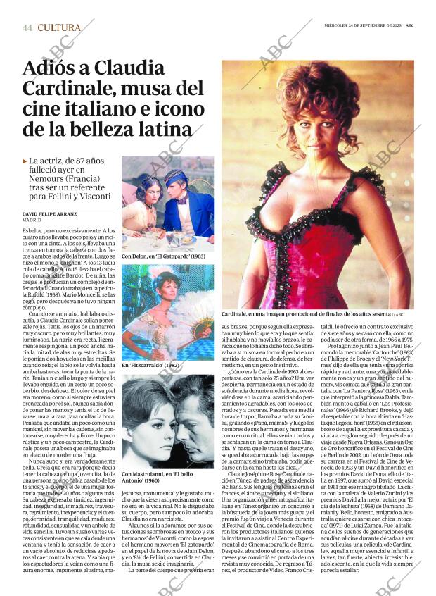 ABC MADRID 24-09-2025 página 44