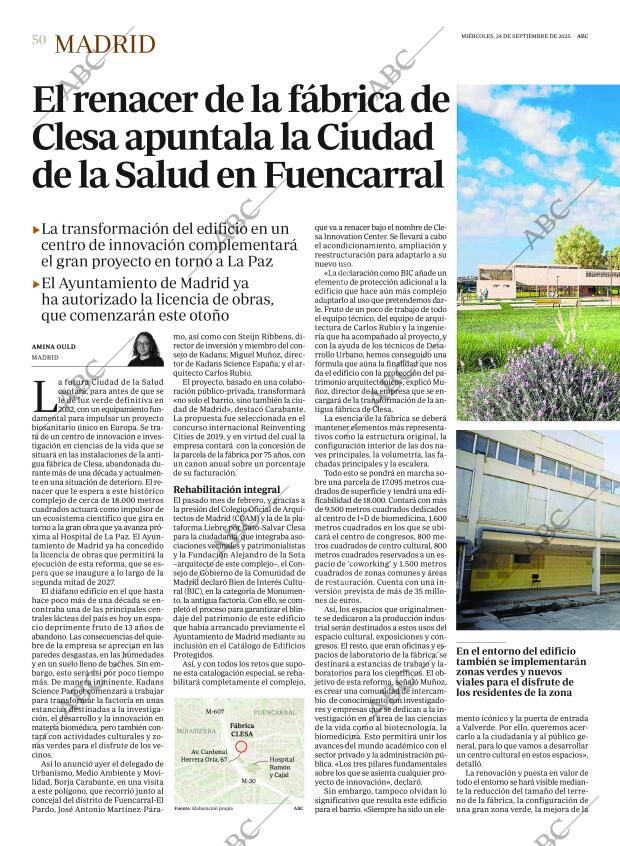 ABC MADRID 24-09-2025 página 50