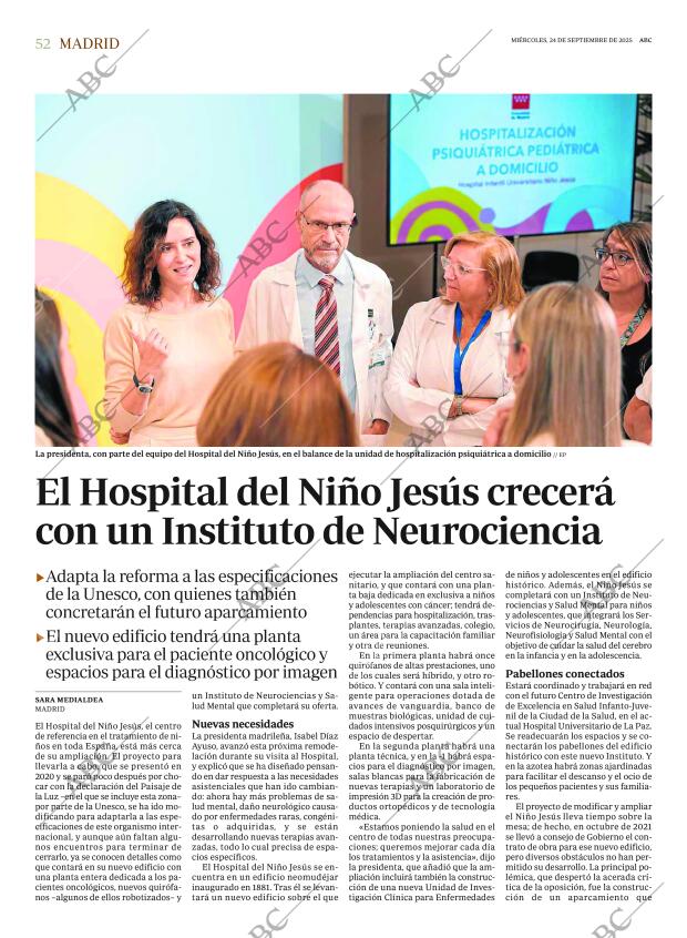 ABC MADRID 24-09-2025 página 52