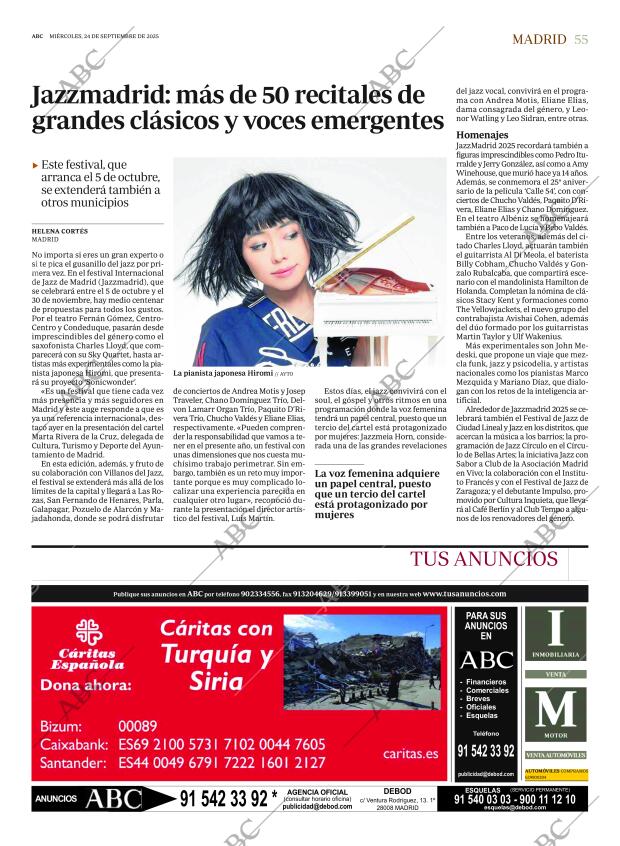 ABC MADRID 24-09-2025 página 55