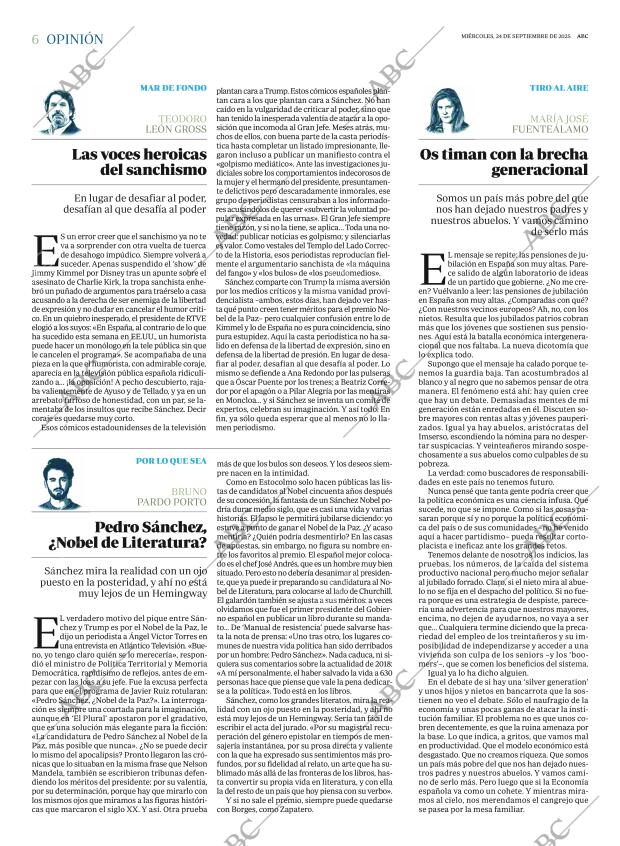 ABC MADRID 24-09-2025 página 6