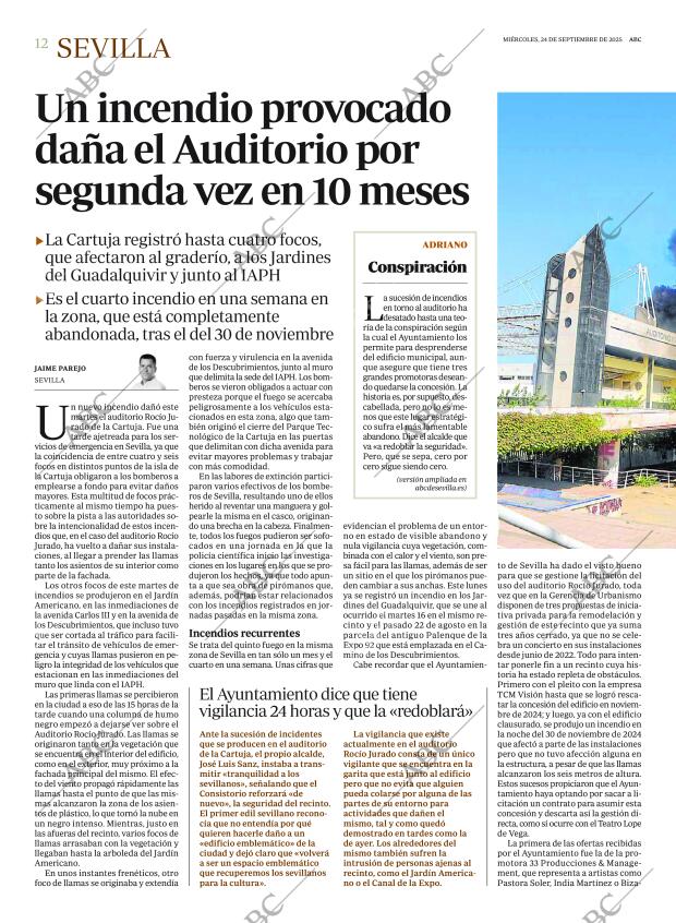 ABC SEVILLA 24-09-2025 página 12