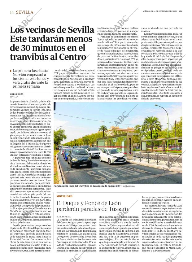 ABC SEVILLA 24-09-2025 página 14