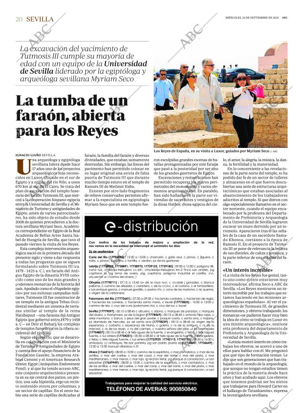 ABC SEVILLA 24-09-2025 página 20