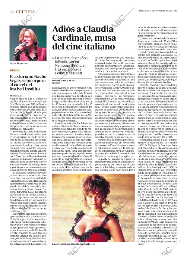 ABC SEVILLA 24-09-2025 página 56
