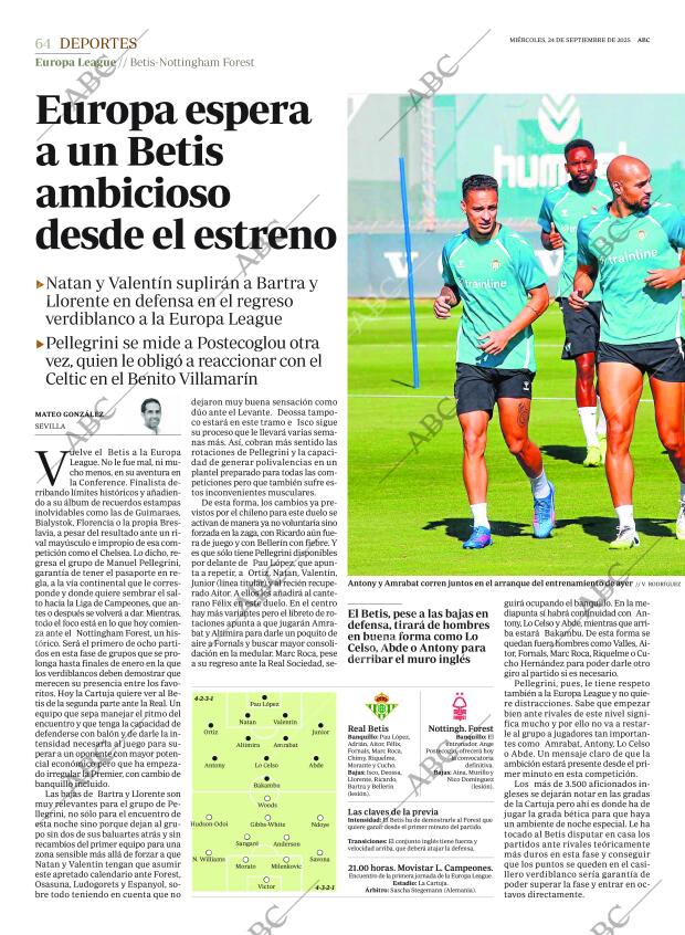 ABC SEVILLA 24-09-2025 página 64