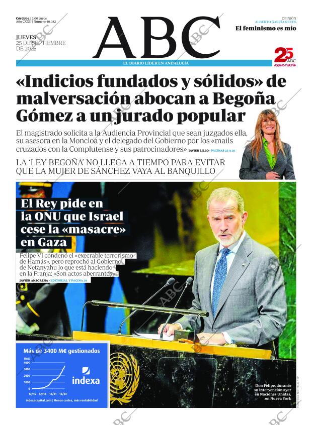 ABC CORDOBA 25-09-2025 página 1