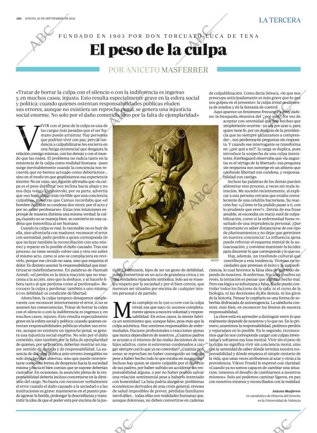 ABC MADRID 25-09-2025 página 3