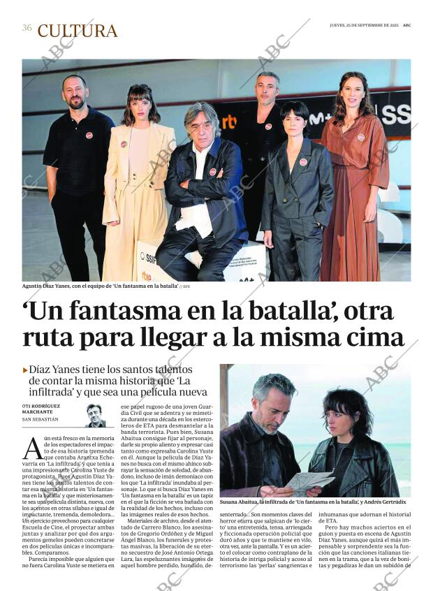 ABC MADRID 25-09-2025 página 36