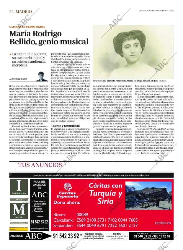 ABC MADRID 25-09-2025 página 52