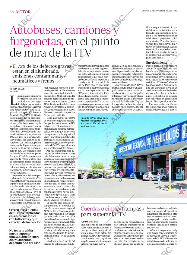 ABC MADRID 25-09-2025 página 58