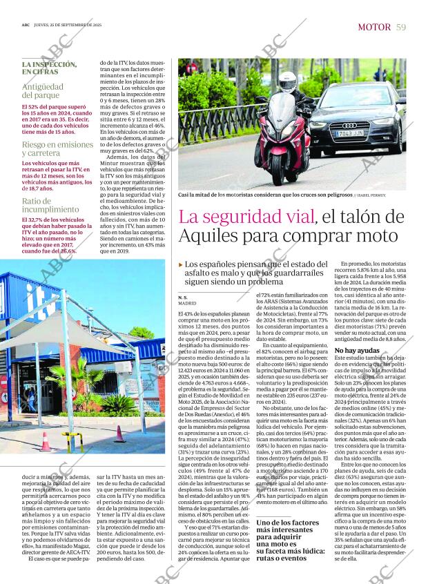 ABC MADRID 25-09-2025 página 59