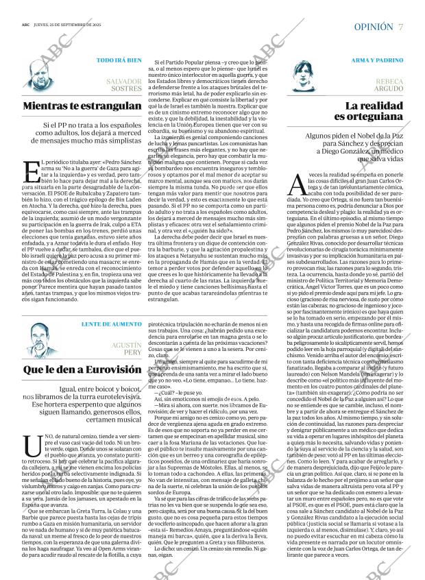 ABC MADRID 25-09-2025 página 7