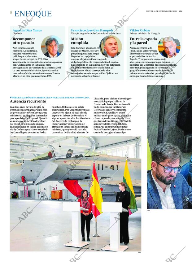 ABC MADRID 25-09-2025 página 8