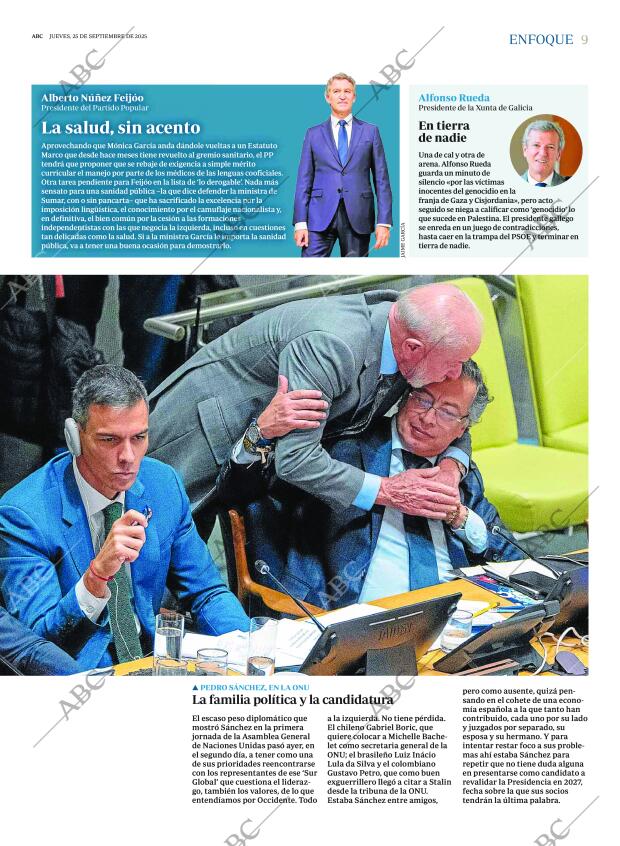 ABC MADRID 25-09-2025 página 9
