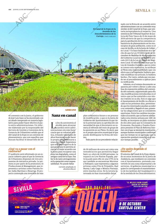 ABC SEVILLA 25-09-2025 página 13