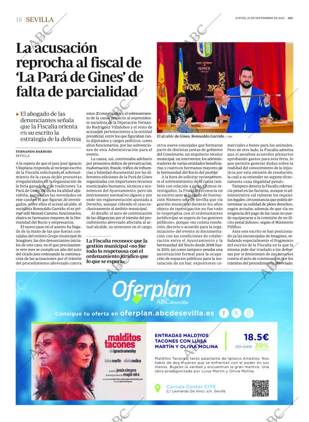 ABC SEVILLA 25-09-2025 página 18