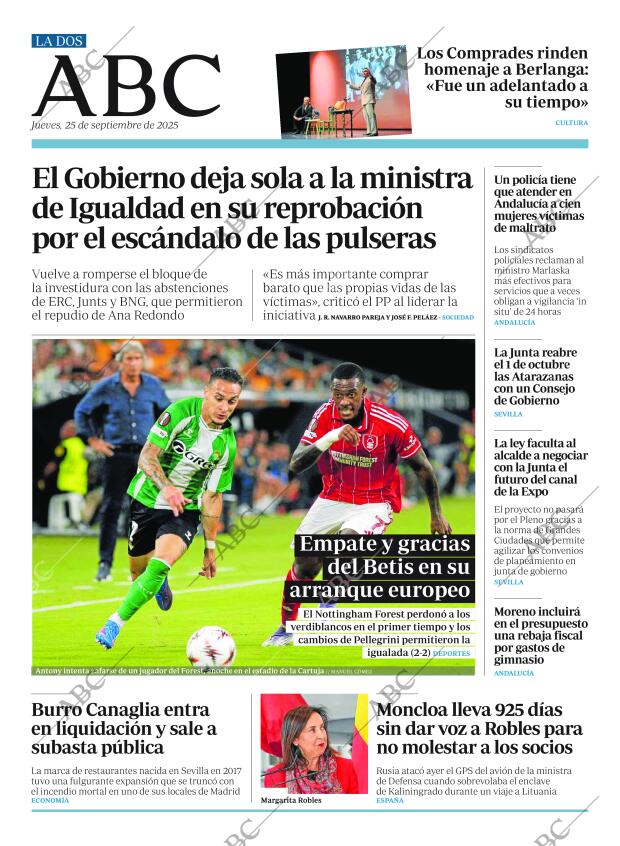 ABC SEVILLA 25-09-2025 página 2