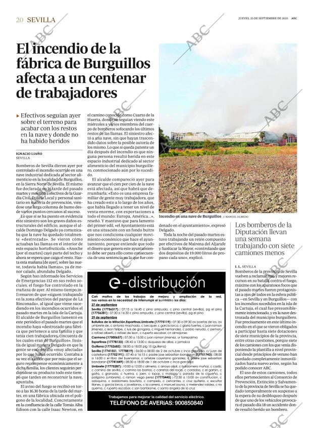 ABC SEVILLA 25-09-2025 página 20
