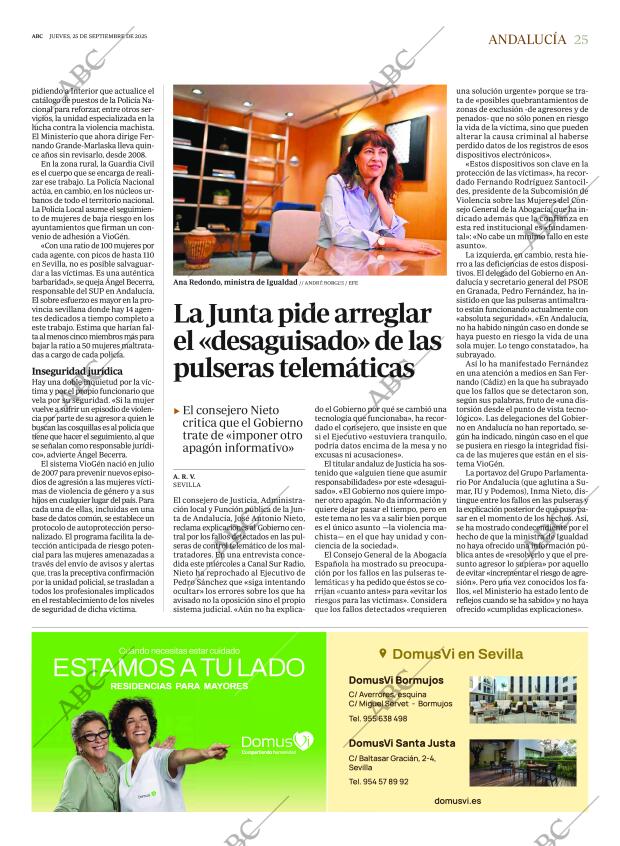 ABC SEVILLA 25-09-2025 página 25