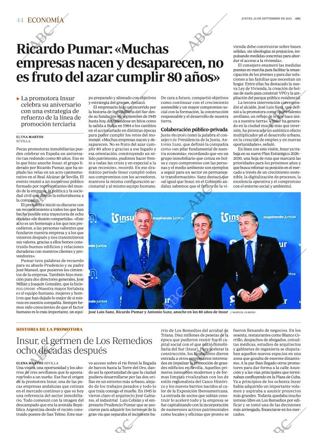 ABC SEVILLA 25-09-2025 página 44