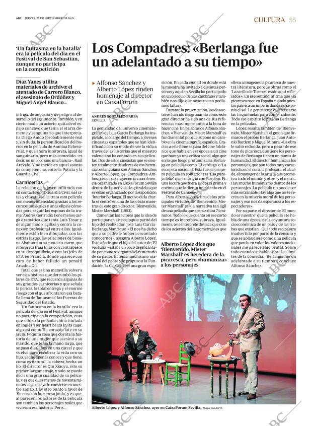 ABC SEVILLA 25-09-2025 página 55