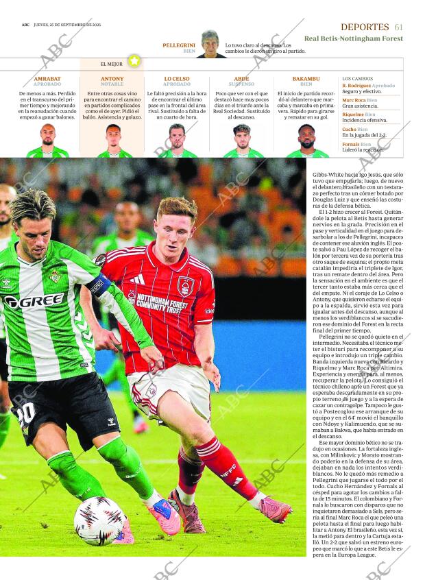 ABC SEVILLA 25-09-2025 página 61