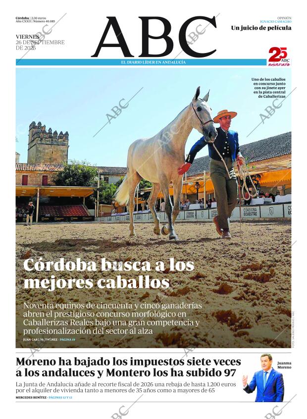 ABC CORDOBA 26-09-2025 página 1