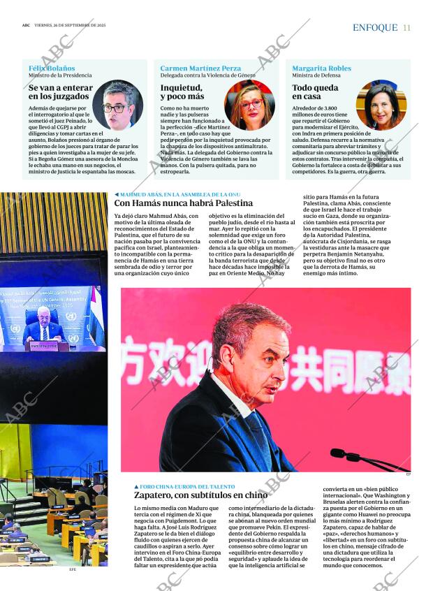 ABC MADRID 26-09-2025 página 11