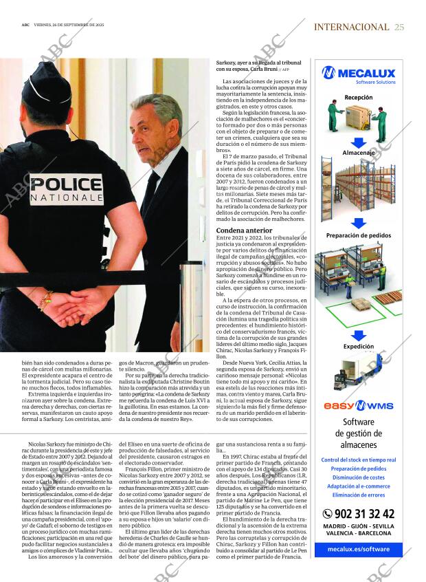 ABC MADRID 26-09-2025 página 25
