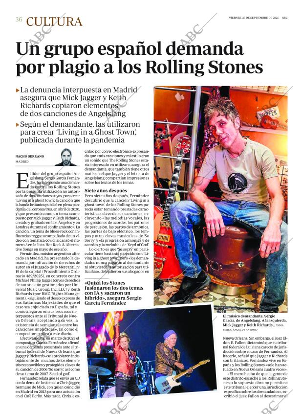 ABC MADRID 26-09-2025 página 36