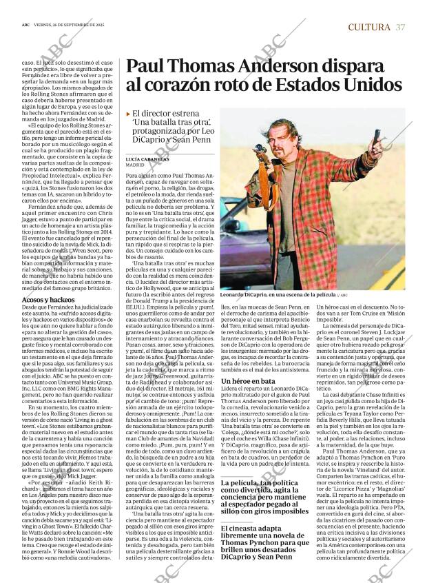 ABC MADRID 26-09-2025 página 37