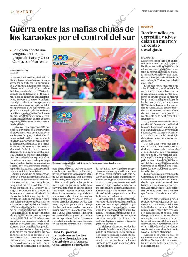 ABC MADRID 26-09-2025 página 52