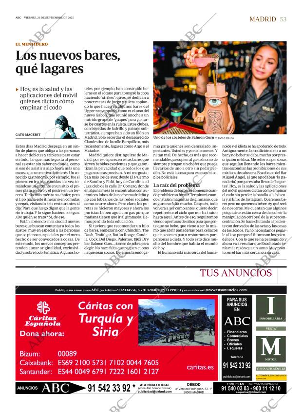 ABC MADRID 26-09-2025 página 53