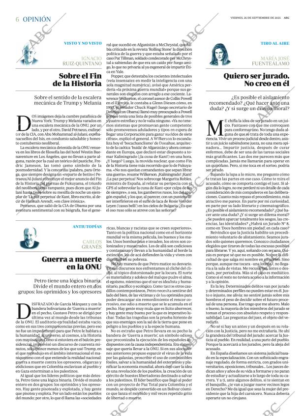 ABC MADRID 26-09-2025 página 6